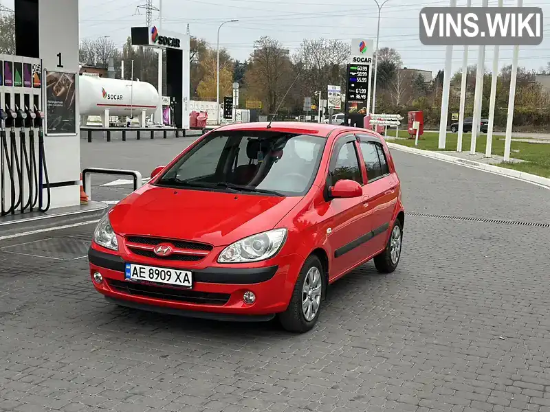 Хетчбек Hyundai Getz 2008 1.4 л. Автомат обл. Дніпропетровська, Дніпро (Дніпропетровськ) - Фото 1/16