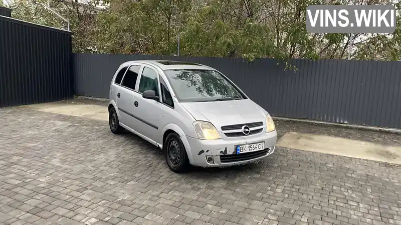 Мікровен Opel Meriva 2006 1.7 л. Ручна / Механіка обл. Рівненська, Рівне - Фото 1/21