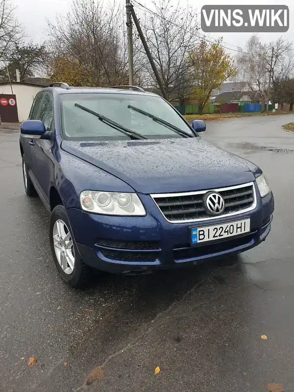 Позашляховик / Кросовер Volkswagen Touareg 2006 2.97 л. Ручна / Механіка обл. Полтавська, Лубни - Фото 1/11