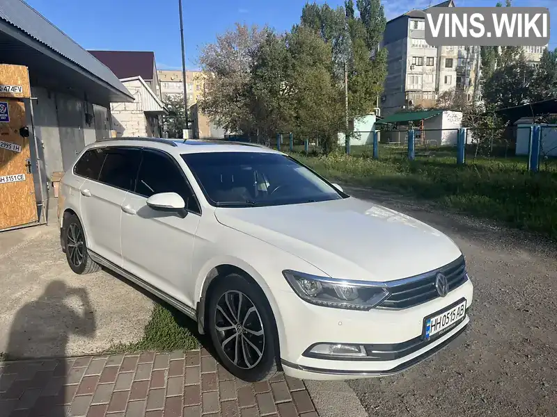 Універсал Volkswagen Passat 2017 1.97 л. Автомат обл. Одеська, Білгород-Дністровський - Фото 1/19