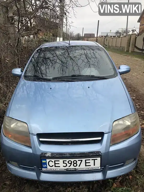 Хэтчбек Chevrolet Aveo 2005 1.5 л. Ручная / Механика обл. Черновицкая, Черновцы - Фото 1/14