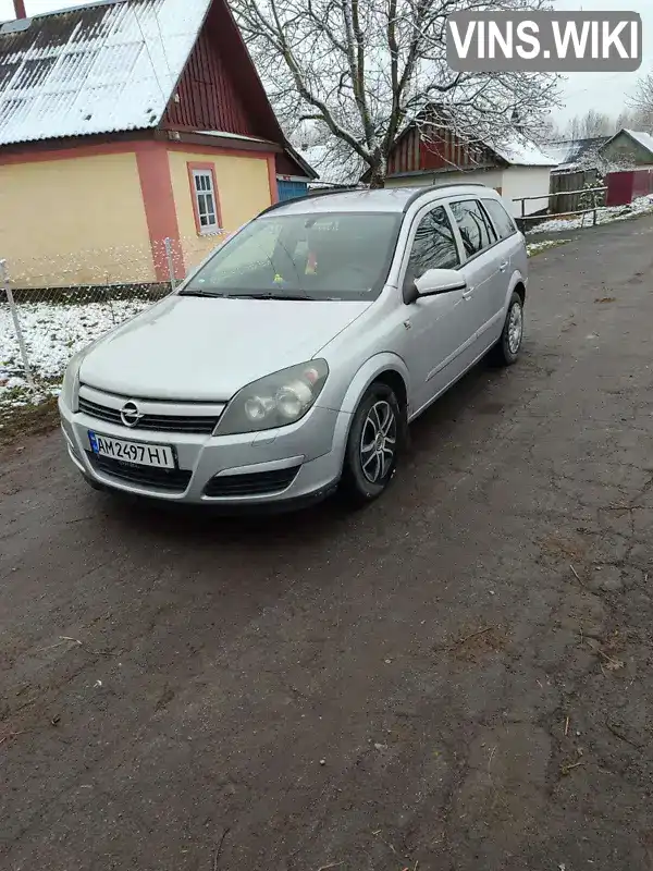 Універсал Opel Astra 2005 1.7 л. Ручна / Механіка обл. Житомирська, Звягель - Фото 1/12