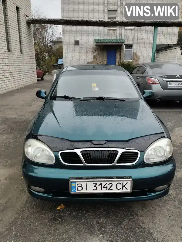 Седан Daewoo Lanos 2007 1.5 л. обл. Полтавська, Кременчук - Фото 1/12