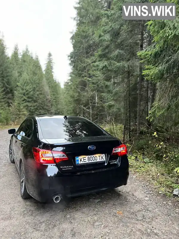 Седан Subaru Legacy 2017 2.5 л. Автомат обл. Дніпропетровська, Дніпро (Дніпропетровськ) - Фото 1/14