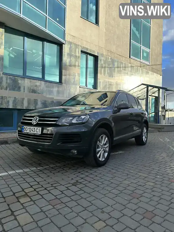 Позашляховик / Кросовер Volkswagen Touareg 2012 2.97 л. Автомат обл. Тернопільська, Тернопіль - Фото 1/21