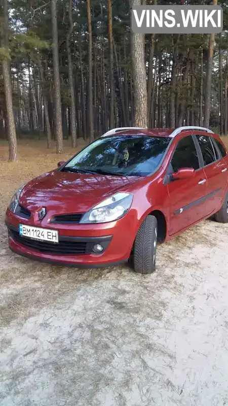 Універсал Renault Clio 2008 1.2 л. Ручна / Механіка обл. Сумська, Лебедин - Фото 1/19