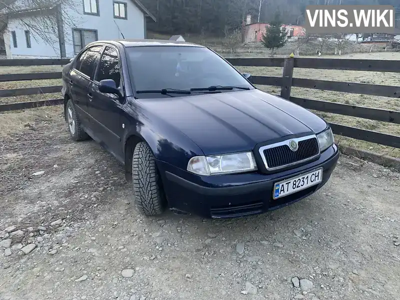 Ліфтбек Skoda Octavia 2000 1.6 л. Ручна / Механіка обл. Івано-Франківська, Верховина - Фото 1/10