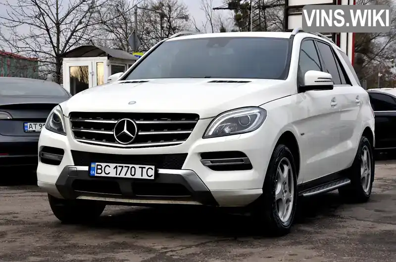 Позашляховик / Кросовер Mercedes-Benz M-Class 2012 2.99 л. Автомат обл. Львівська, Львів - Фото 1/21