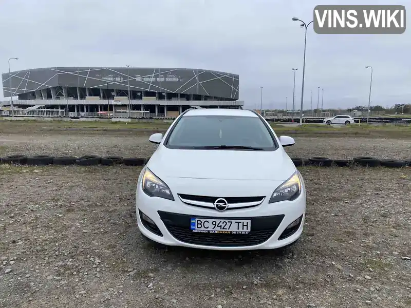 Універсал Opel Astra 2014 1.4 л. Ручна / Механіка обл. Львівська, Львів - Фото 1/20