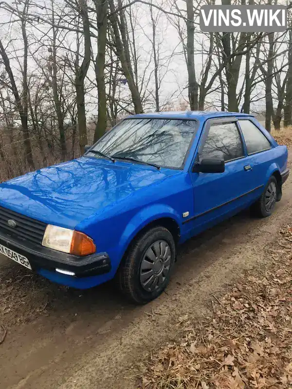 WF0BXXGCABFJ42219 Ford Escort 1985 Хетчбек 1.1 л. Фото 8