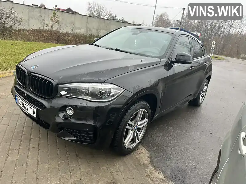 Позашляховик / Кросовер BMW X6 2016 2.98 л. Автомат обл. Львівська, Львів - Фото 1/21