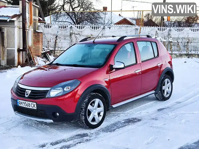 Позашляховик / Кросовер Dacia Sandero StepWay 2012 1.5 л. Ручна / Механіка обл. Житомирська, Бердичів - Фото 1/21