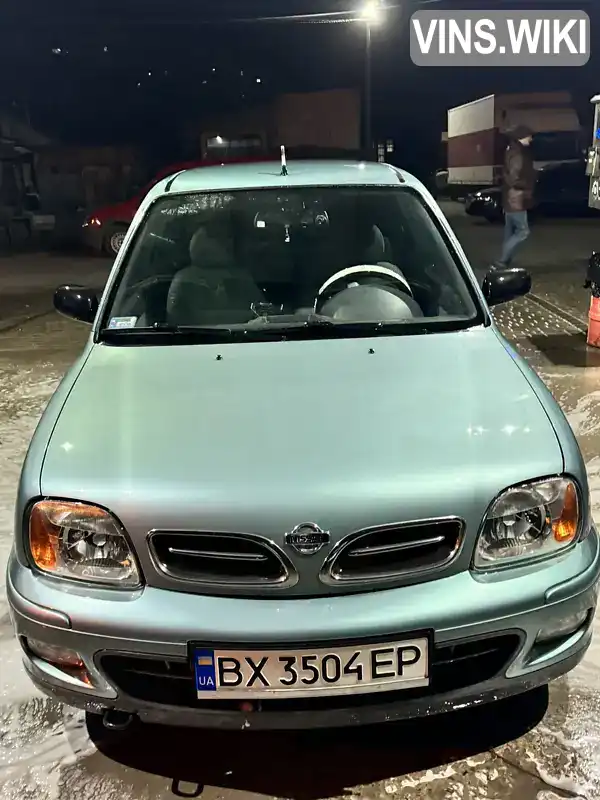 Хетчбек Nissan Micra 2002 1 л. Ручна / Механіка обл. Хмельницька, Кам'янець-Подільський - Фото 1/5