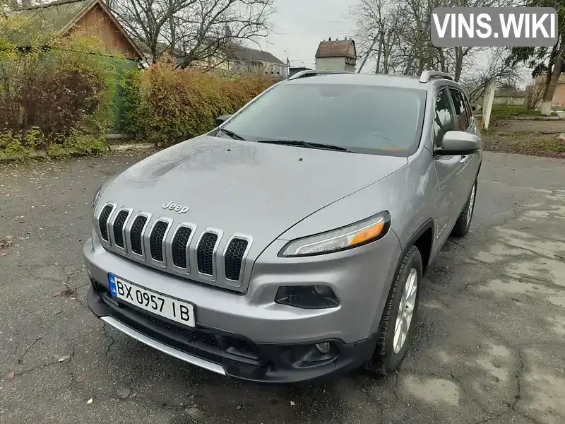 Позашляховик / Кросовер Jeep Cherokee 2015 2.36 л. Автомат обл. Хмельницька, Старокостянтинів - Фото 1/19