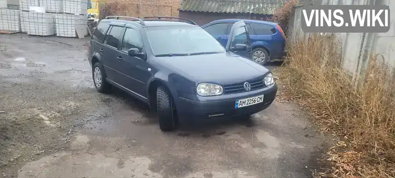 Універсал Volkswagen Golf 2002 1.9 л. Ручна / Механіка обл. Житомирська, Бердичів - Фото 1/21