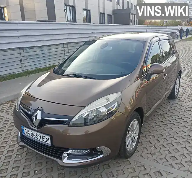 Мінівен Renault Scenic 2014 1.46 л. Автомат обл. Київська, Київ - Фото 1/17