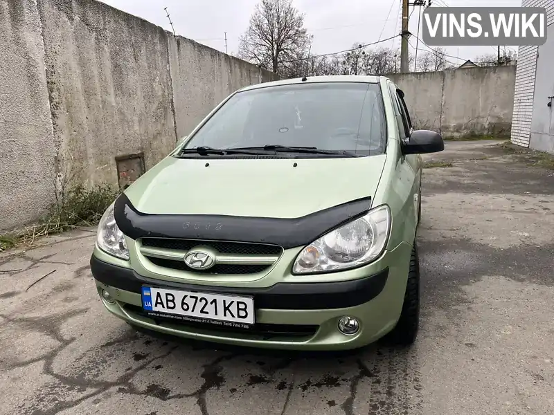 Хетчбек Hyundai Getz 2006 1.4 л. Автомат обл. Хмельницька, Летичів - Фото 1/21