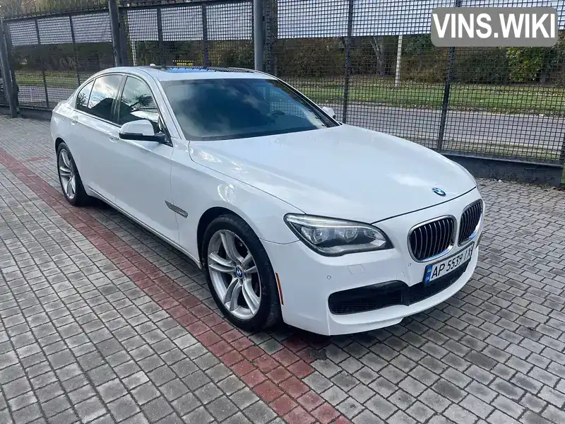 Седан BMW 7 Series 2014 3 л. Автомат обл. Запорізька, Запоріжжя - Фото 1/21