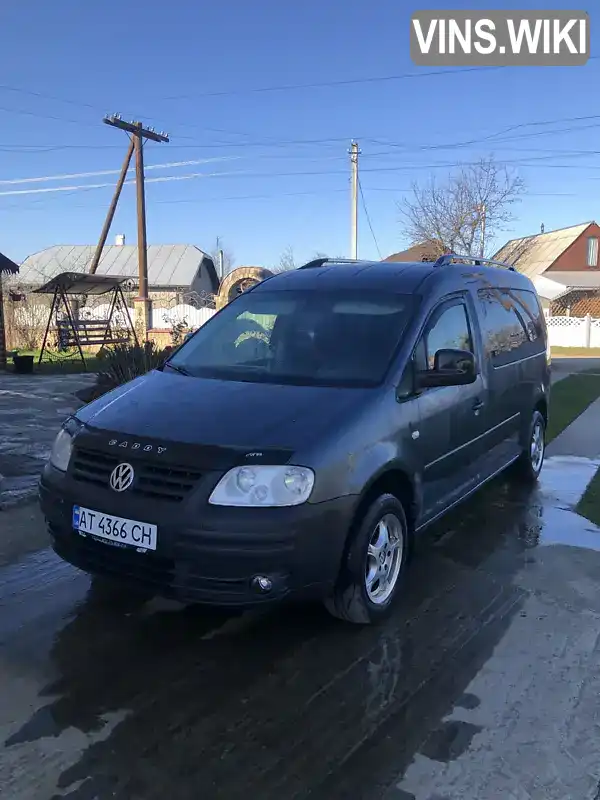 Мінівен Volkswagen Caddy 2008 1.6 л. Ручна / Механіка обл. Івано-Франківська, Надвірна - Фото 1/14