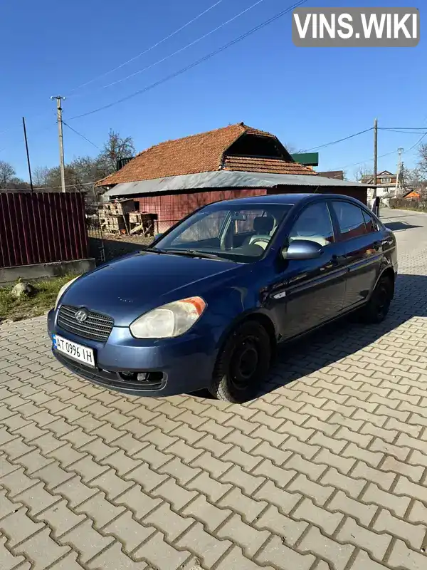 Седан Hyundai Accent 2008 1.49 л. обл. Івано-Франківська, Косів - Фото 1/19