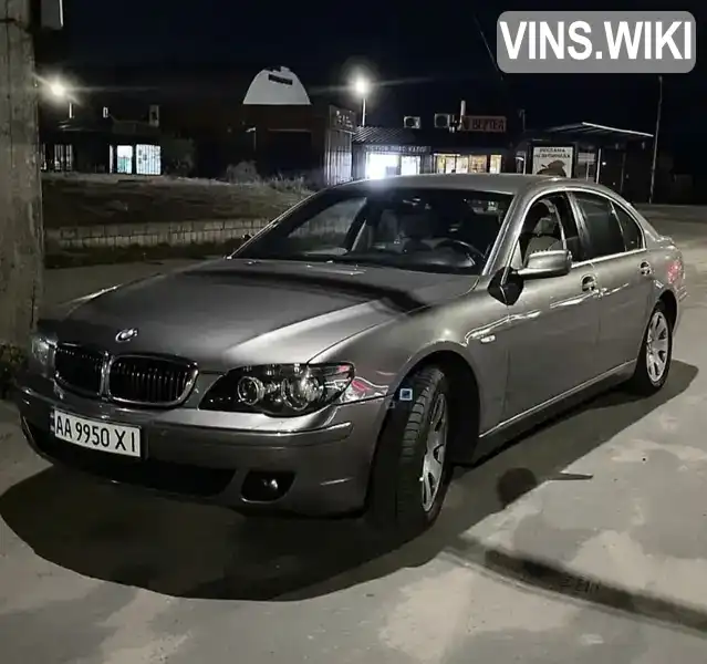 Седан BMW 7 Series 2006 3 л. Автомат обл. Киевская, Киев - Фото 1/21