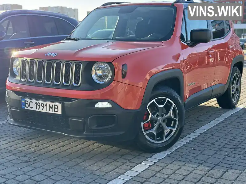 Позашляховик / Кросовер Jeep Renegade 2016 2.36 л. Автомат обл. Львівська, Львів - Фото 1/17