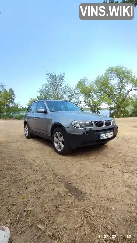 Позашляховик / Кросовер BMW X3 2004 3 л. Автомат обл. Дніпропетровська, Кривий Ріг - Фото 1/19