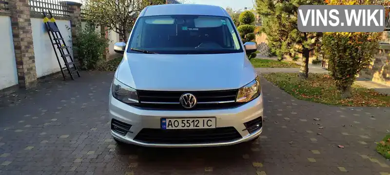 Мінівен Volkswagen Caddy 2019 1.97 л. Ручна / Механіка обл. Закарпатська, Ужгород - Фото 1/13