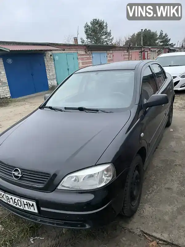 Седан Opel Astra 2006 1.36 л. Ручна / Механіка обл. Рівненська, Вараш (Кузнецовськ) - Фото 1/8