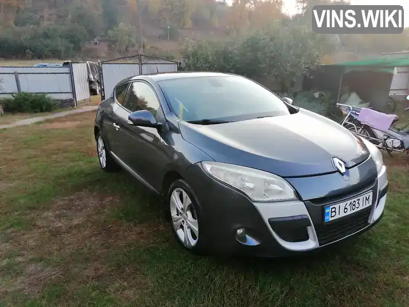 Купе Renault Megane 2009 1.46 л. Ручна / Механіка обл. Полтавська, Миргород - Фото 1/21