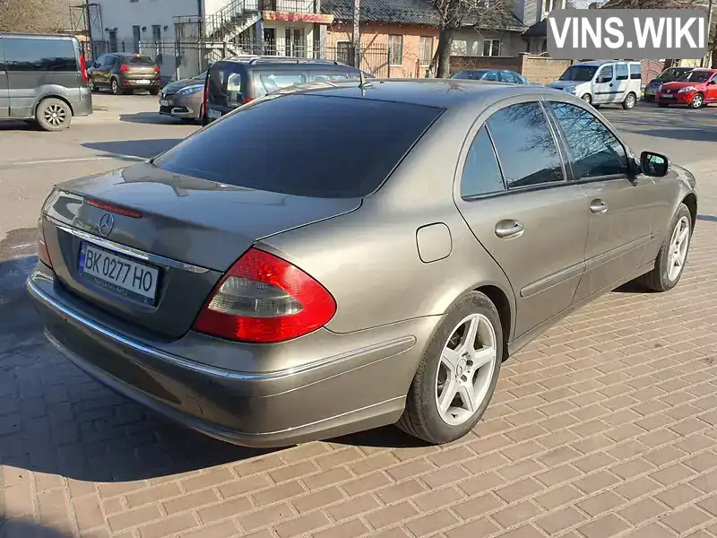 Седан Mercedes-Benz E-Class 2006 3 л. Автомат обл. Рівненська, Рівне - Фото 1/17