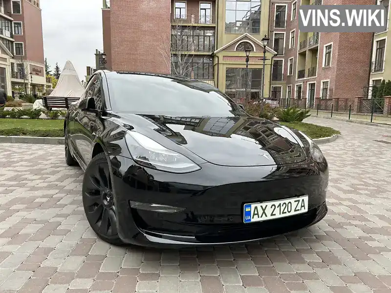 Седан Tesla Model 3 2021 null_content л. Автомат обл. Закарпатська, Ужгород - Фото 1/21