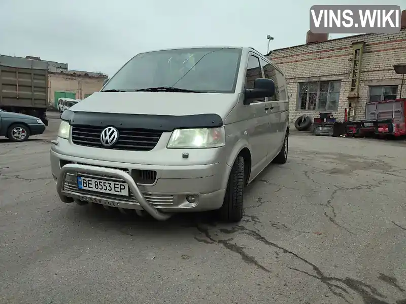 Мінівен Volkswagen Multivan 2005 2.5 л. обл. Миколаївська, Первомайськ - Фото 1/14