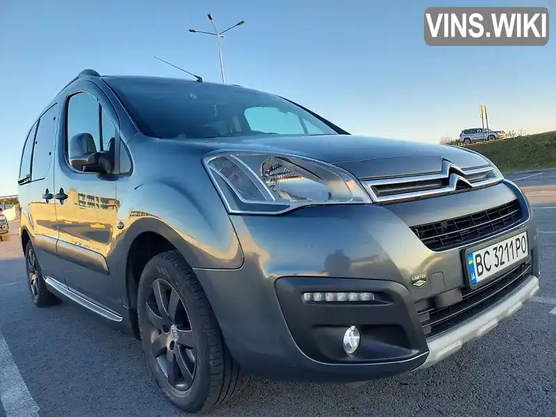 Мінівен Citroen Berlingo 2016 1.6 л. Ручна / Механіка обл. Львівська, Львів - Фото 1/21