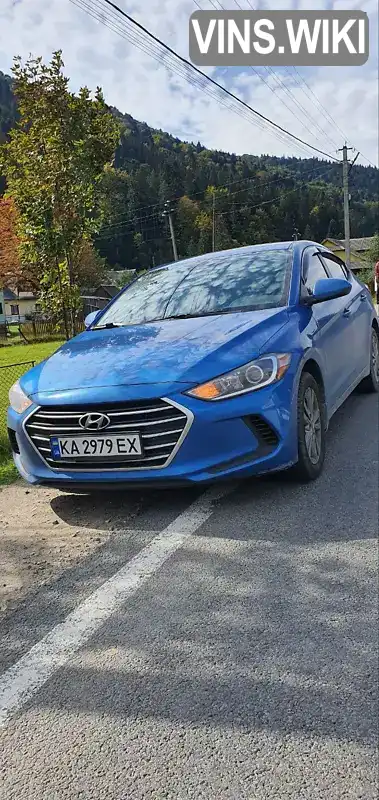 Седан Hyundai Elantra 2017 2 л. Автомат обл. Київська, Київ - Фото 1/12