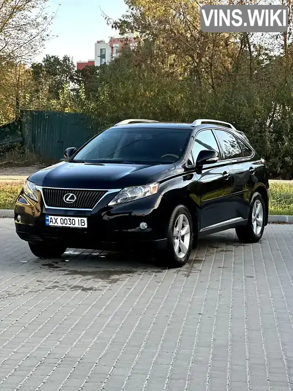 2T2BK1BA9BC103811 Lexus RX 2011 Внедорожник / Кроссовер 3.46 л. Фото 2