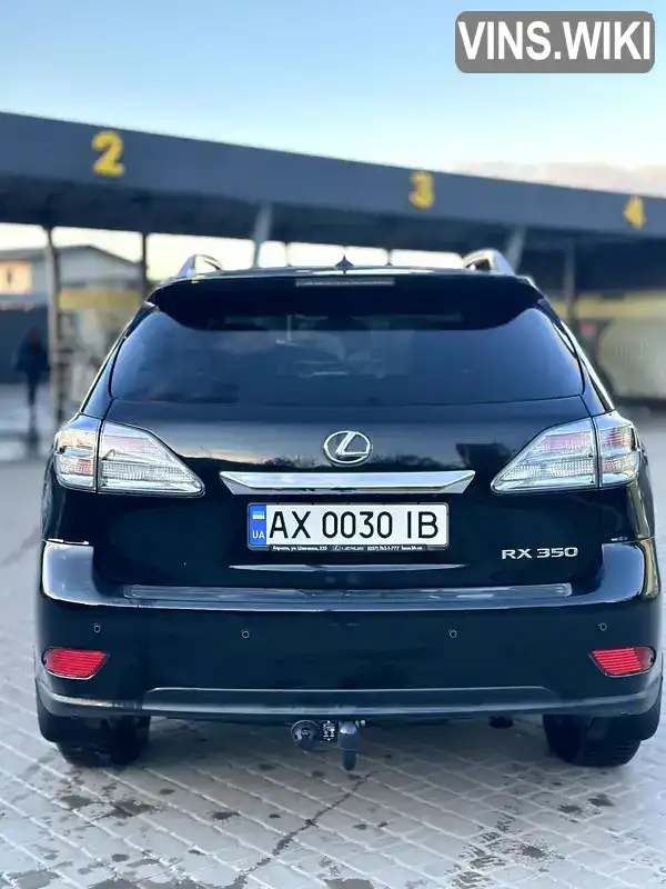 2T2BK1BA9BC103811 Lexus RX 2011 Внедорожник / Кроссовер 3.46 л. Фото 7