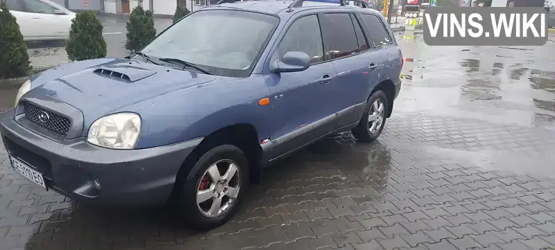 Позашляховик / Кросовер Hyundai Santa FE 2002 1.99 л. Ручна / Механіка обл. Чернівецька, Чернівці - Фото 1/16