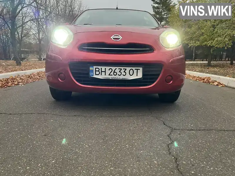 Хетчбек Nissan Micra 2013 1.2 л. Автомат обл. Миколаївська, Южноукраїнськ - Фото 1/21