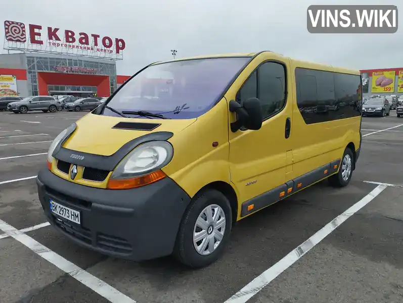 Минивэн Renault Trafic 2003 1.87 л. Ручная / Механика обл. Ровенская, Ровно - Фото 1/21