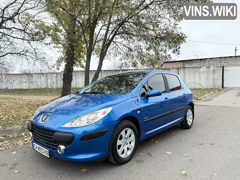 Хетчбек Peugeot 307 2007 1.6 л. Ручна / Механіка обл. Черкаська, Сміла - Фото 1/21