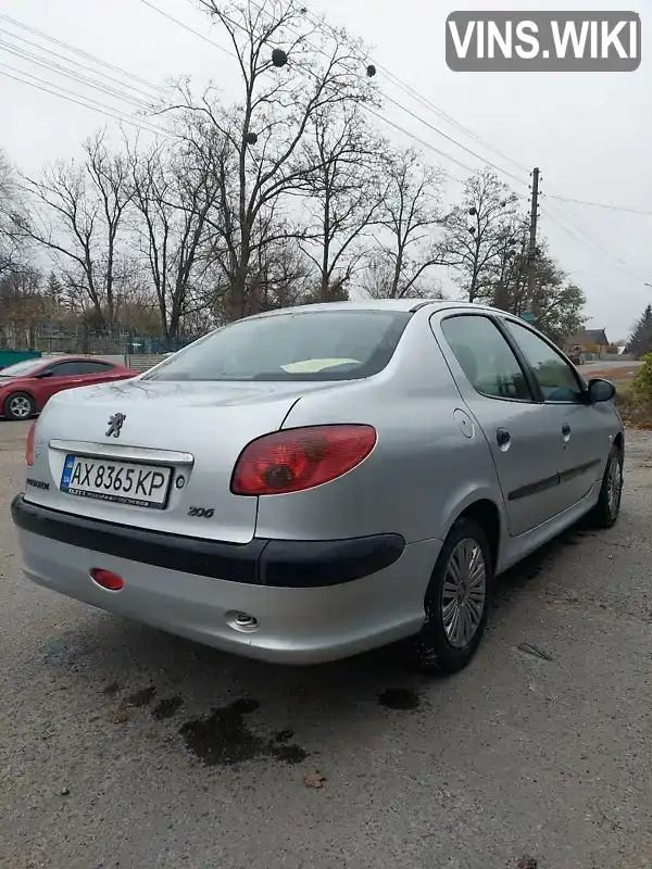 VF32BKFWA72781547 Peugeot 206 2007 Седан 1.36 л. Фото 7