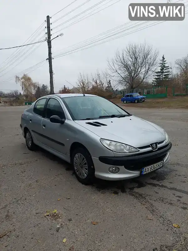 VF32BKFWA72781547 Peugeot 206 2007 Седан 1.36 л. Фото 8