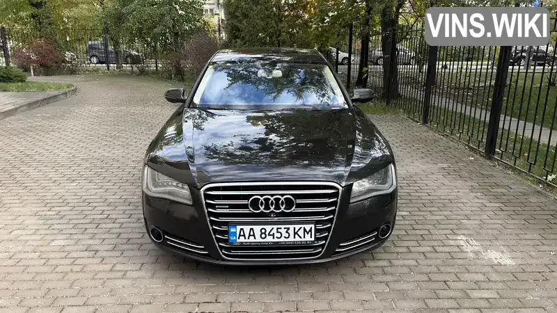 Седан Audi A8 2013 4 л. обл. Київська, Київ - Фото 1/21