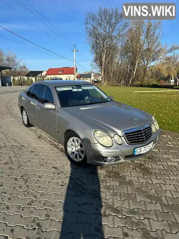 Седан Mercedes-Benz E-Class 2005 2.15 л. Автомат обл. Чернівецька, Чернівці - Фото 1/14