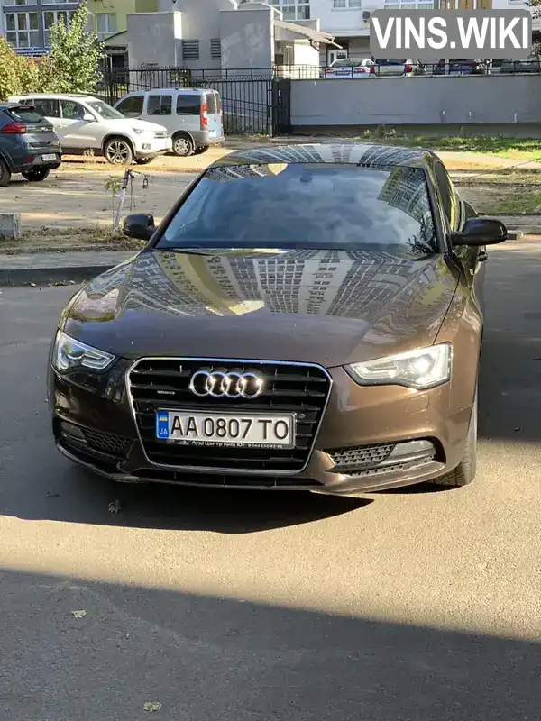 Ліфтбек Audi A5 Sportback 2012 2 л. Автомат обл. Київська, Київ - Фото 1/21