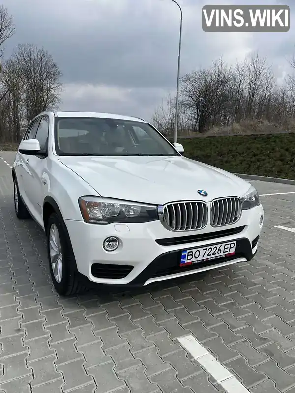 Позашляховик / Кросовер BMW X3 2015 2 л. Автомат обл. Тернопільська, Тернопіль - Фото 1/21