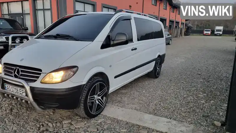 Мінівен Mercedes-Benz Vito 2004 2.15 л. Ручна / Механіка обл. Закарпатська, Тячів - Фото 1/16