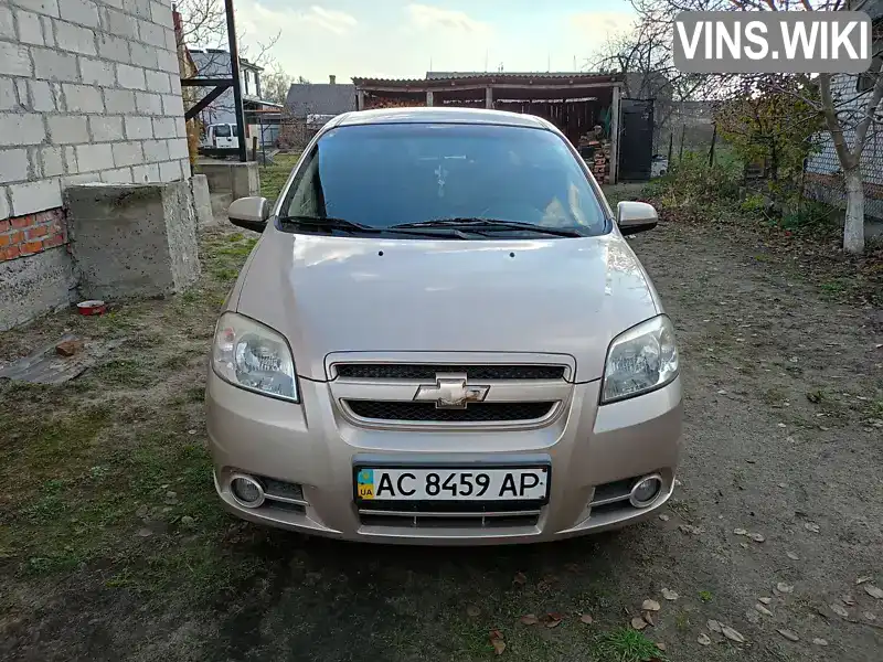 Седан Chevrolet Aveo 2008 1.6 л. Ручна / Механіка обл. Волинська, Любомль - Фото 1/8