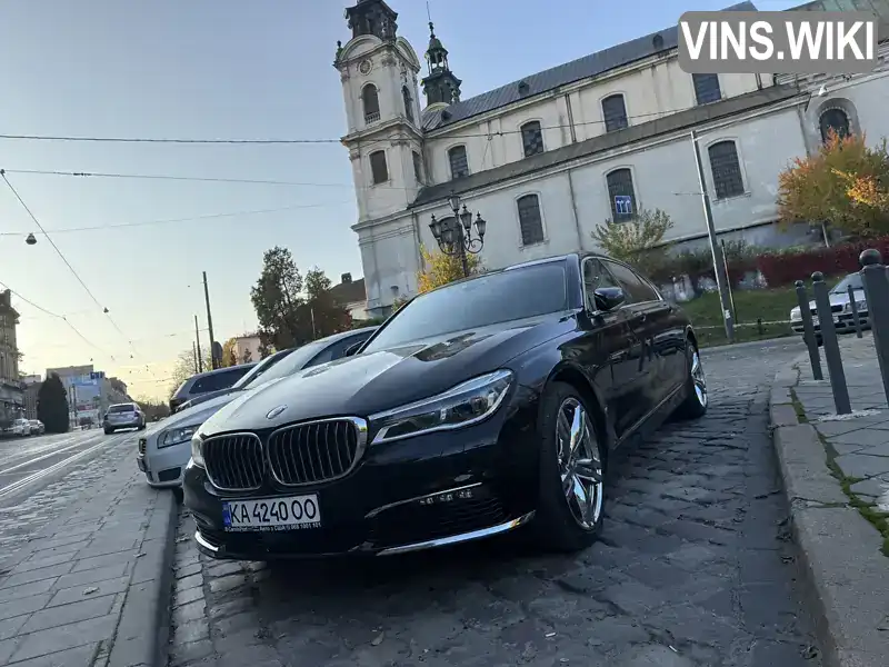 Седан BMW 7 Series 2017 3 л. Автомат обл. Киевская, Киев - Фото 1/21